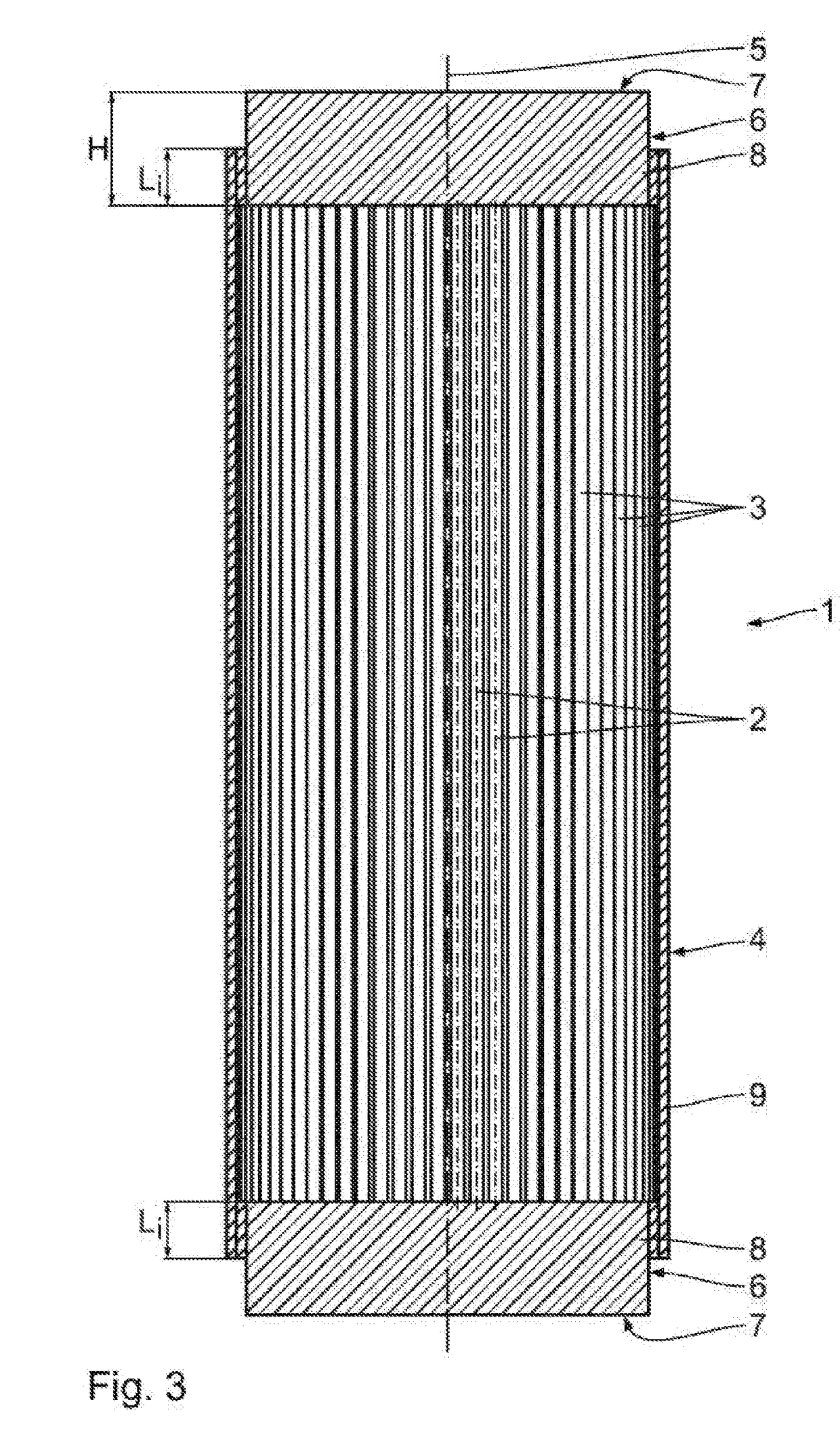Heat Exchanger for an Oxygenator and Method for Producing Such a Heat Exchanger
