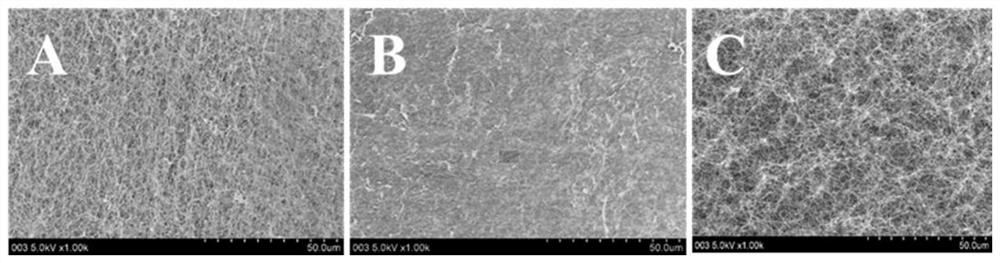 A method for pressure-controlled dry bacterial cellulose to restore the original three-dimensional network structure