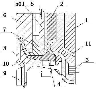 A kind of window frame structure for aircraft composite damping plate and installation method thereof