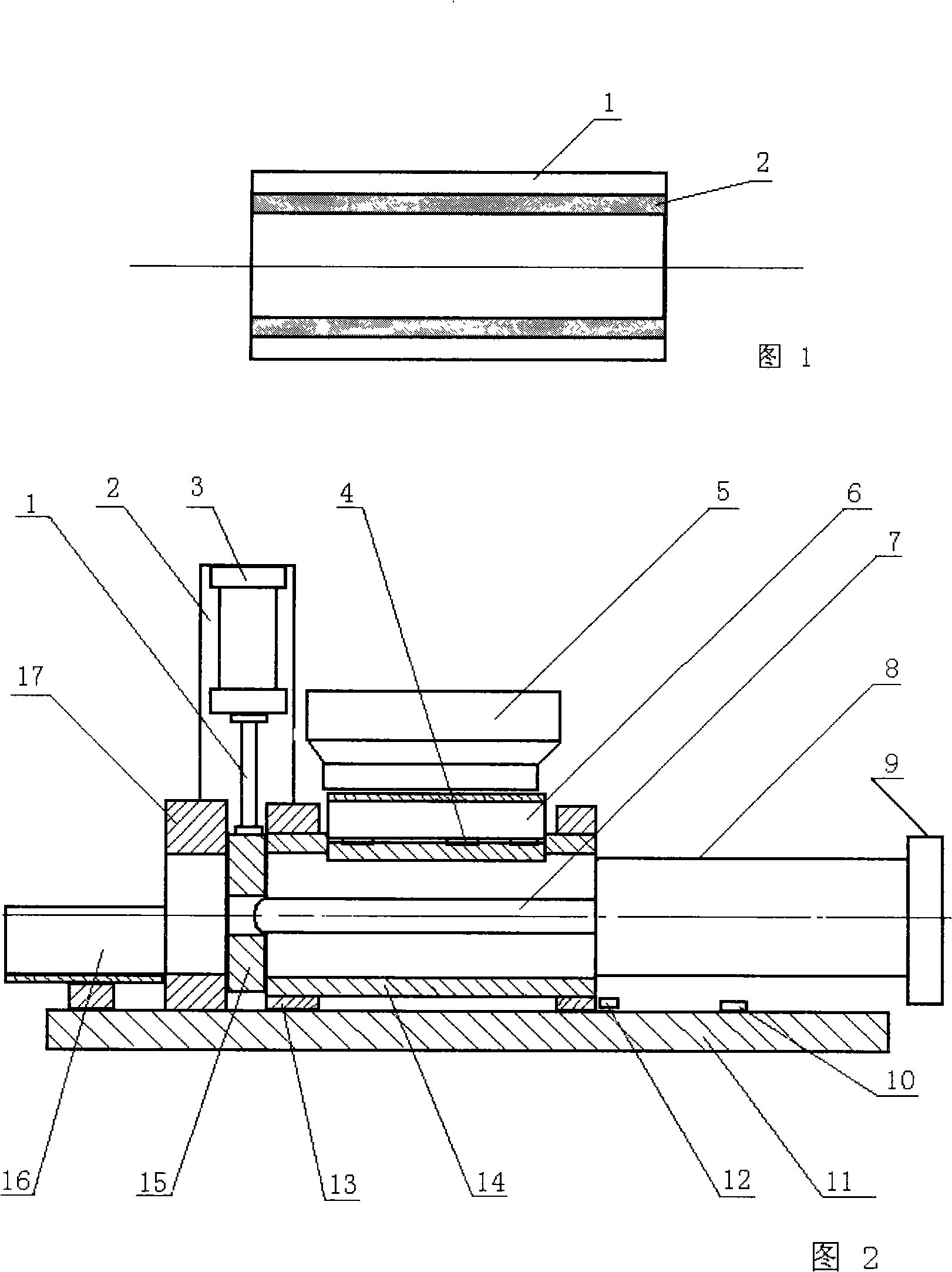 Composite paper reel and manufacturing method thereof