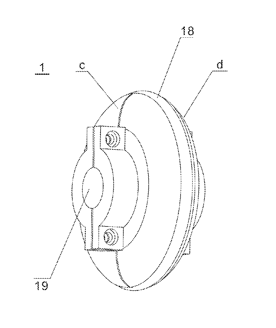 Roller for conveying glass substrate and roller axle assembly