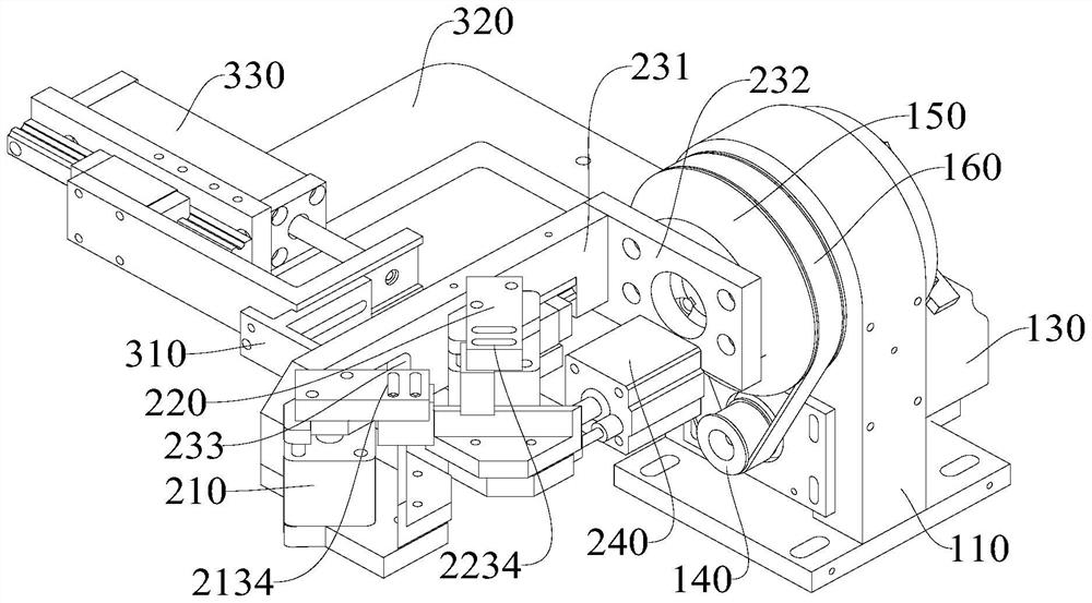 Welding fixture for profiles, and welding equipment