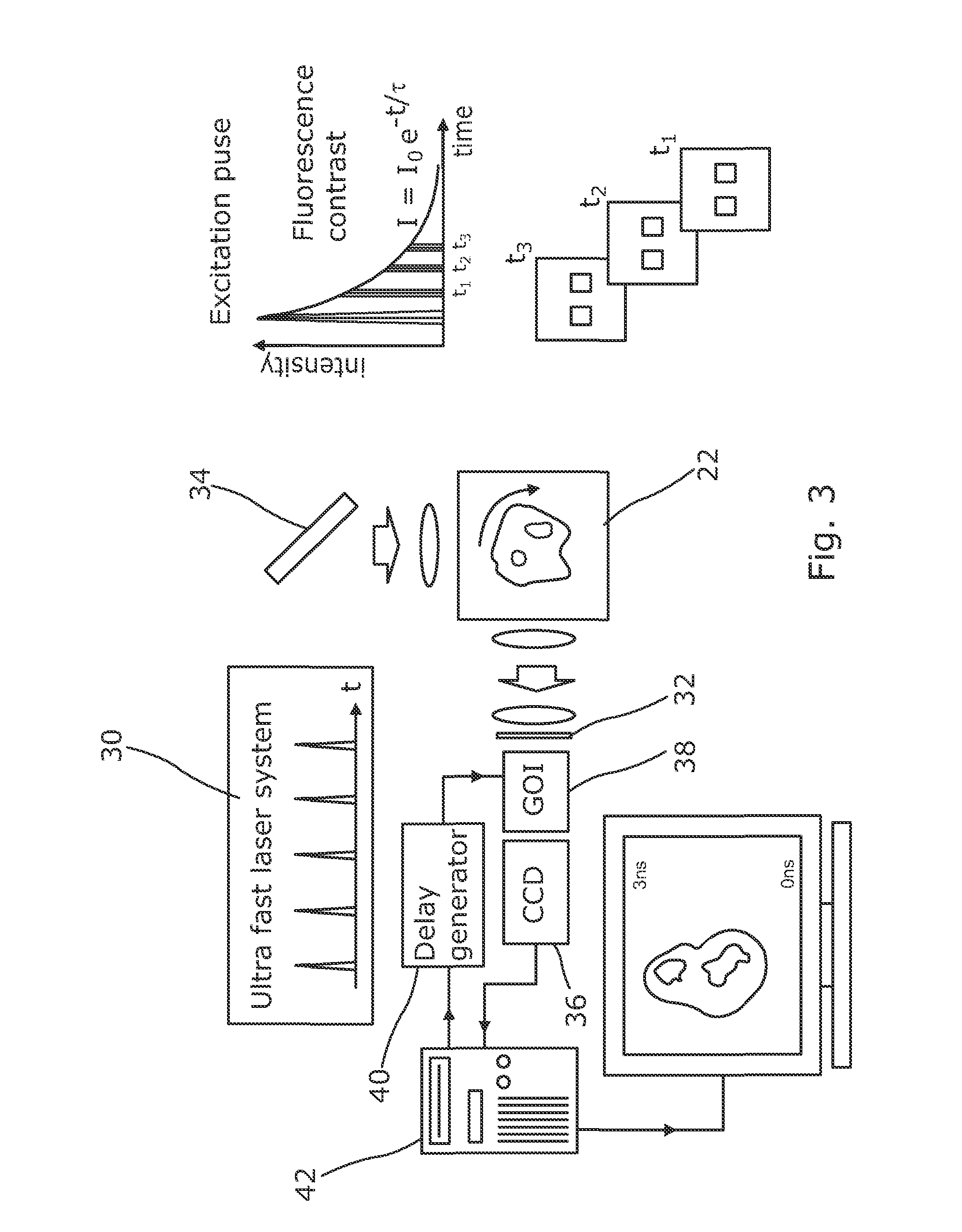 Angular multiplexed optical projection tomography