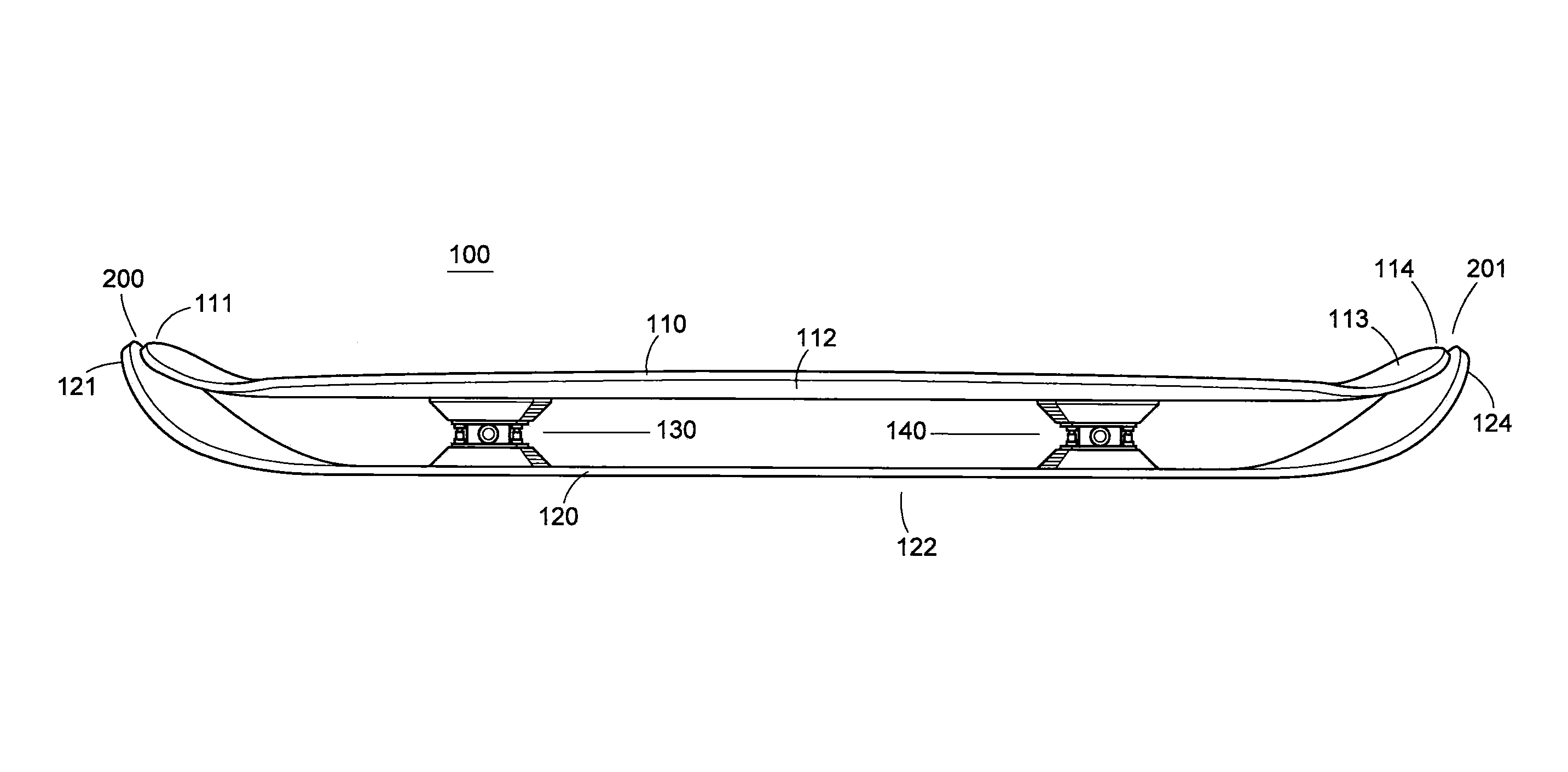 Snowskate and a tip for a snowskate