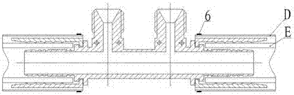 Flexible fuel oil pipeline for power application of aircraft engine