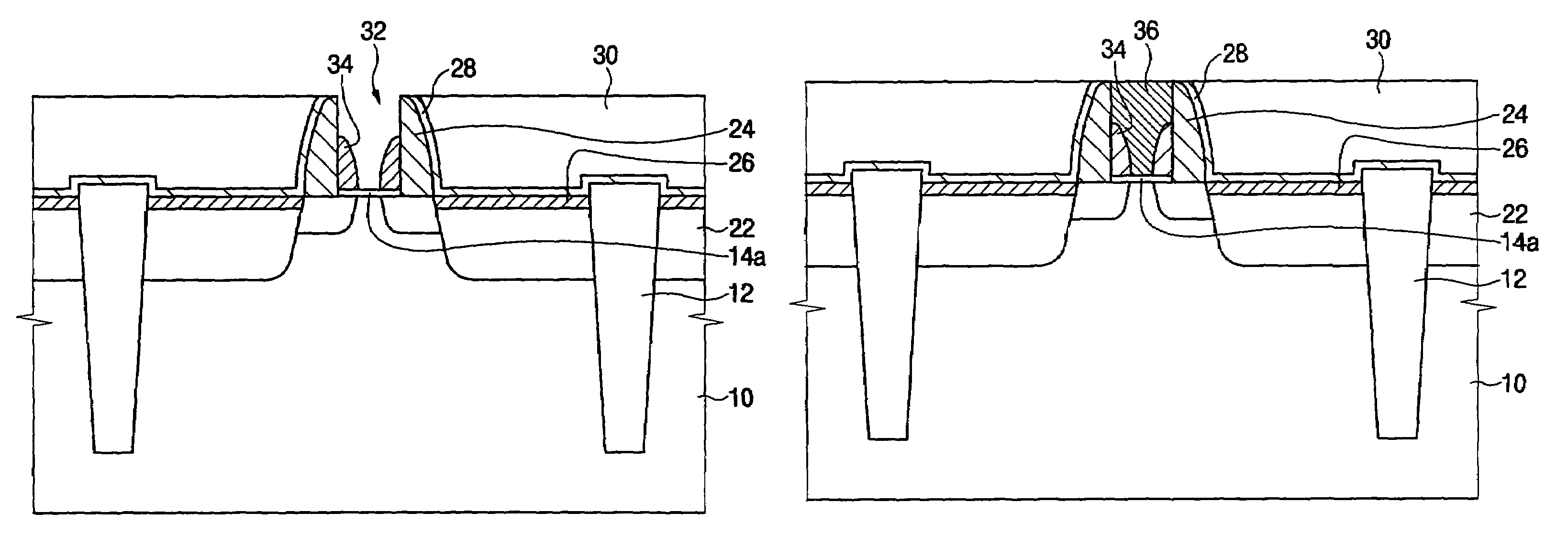 Method of forming a metal gate in a semiconductor device