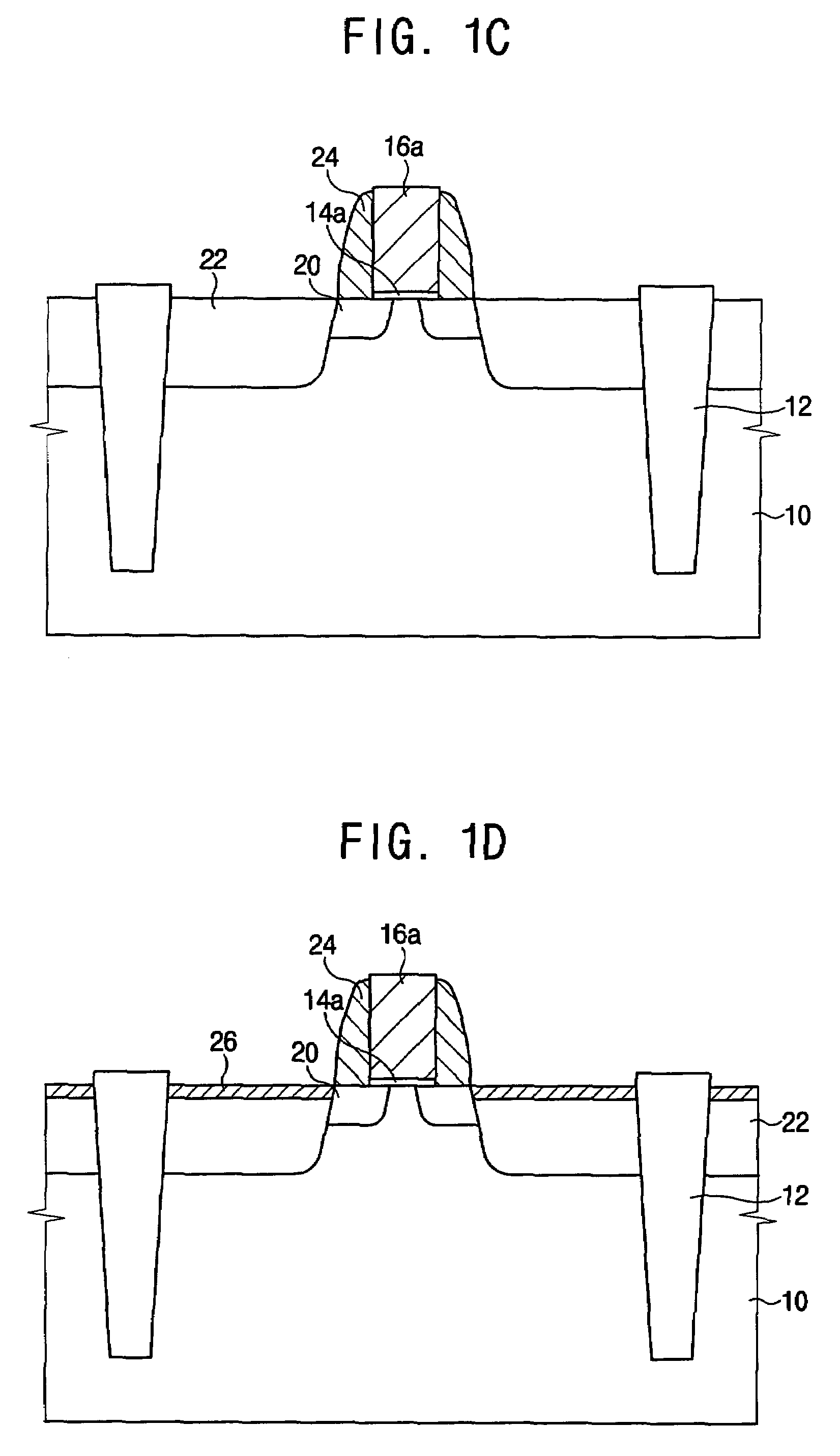 Method of forming a metal gate in a semiconductor device