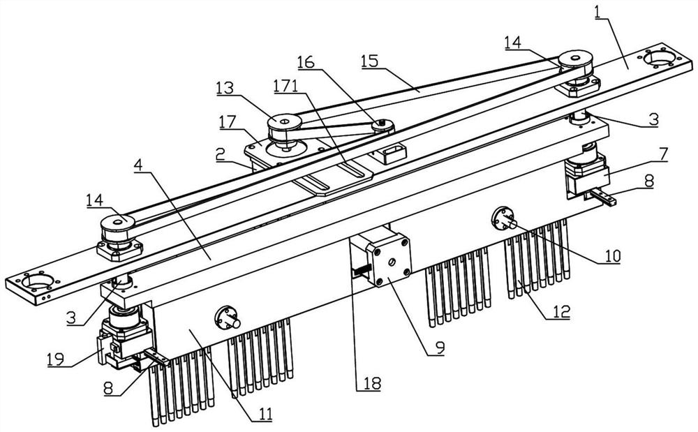 Separable array sample injector