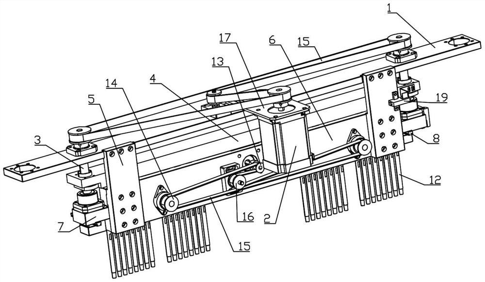 Separable array sample injector