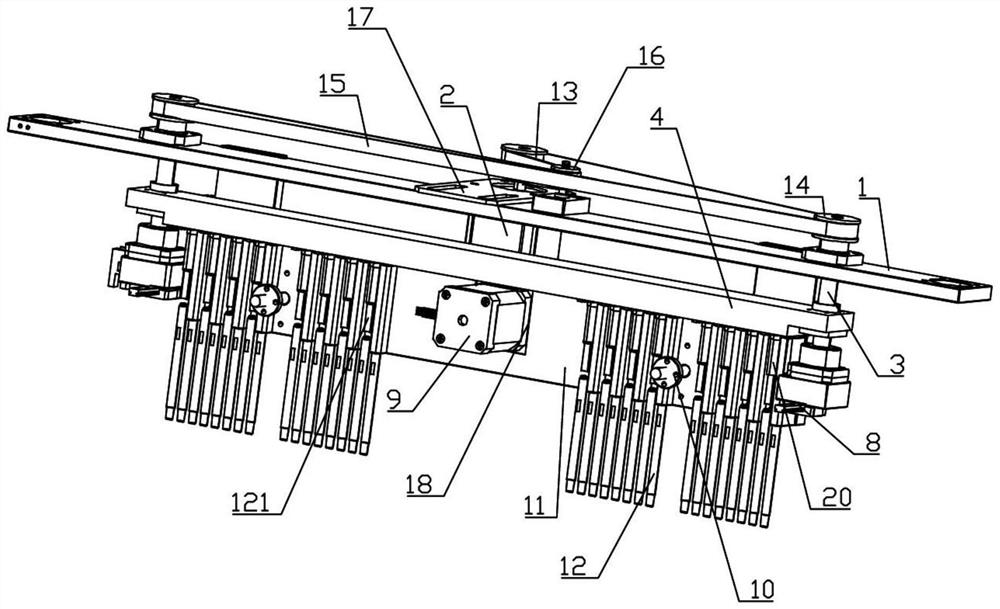 Separable array sample injector