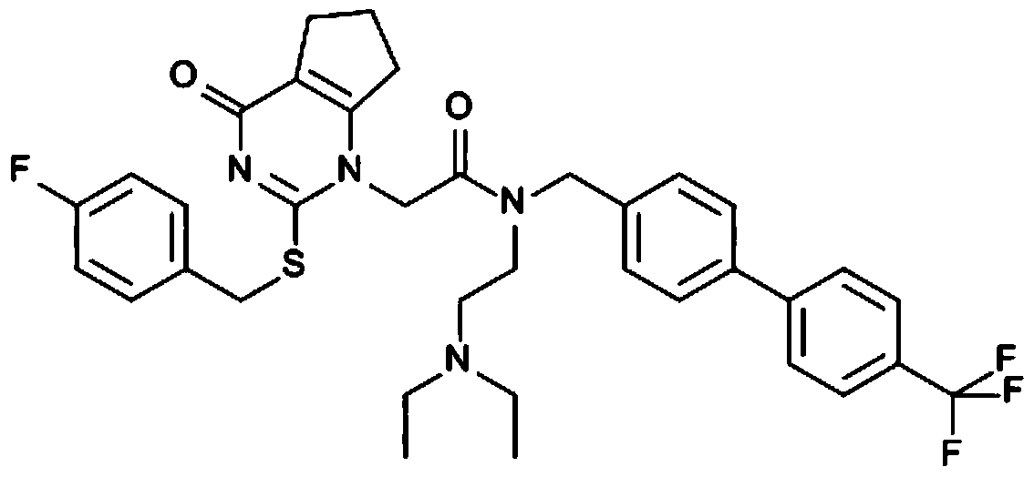 Pharmaceutical composition and application of lipoprotein-related phospholipase a2 inhibitor