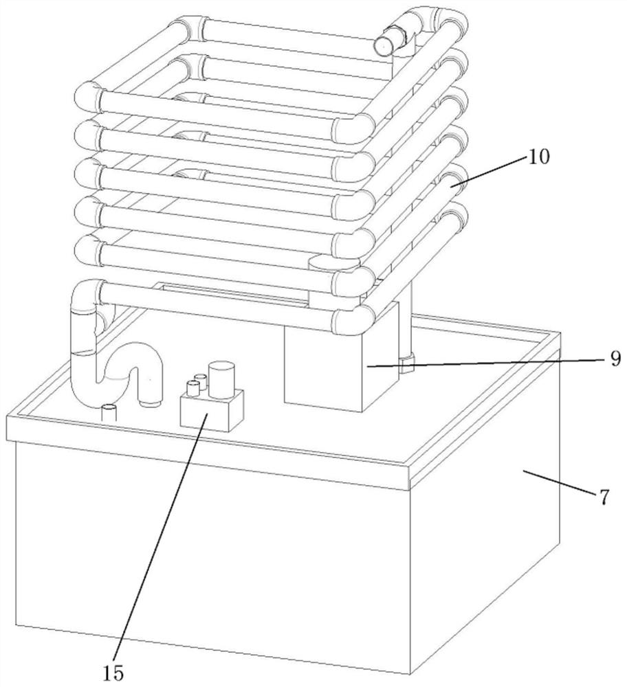 An ultrasonic water mist air purification and humidification system and purification and humidification method