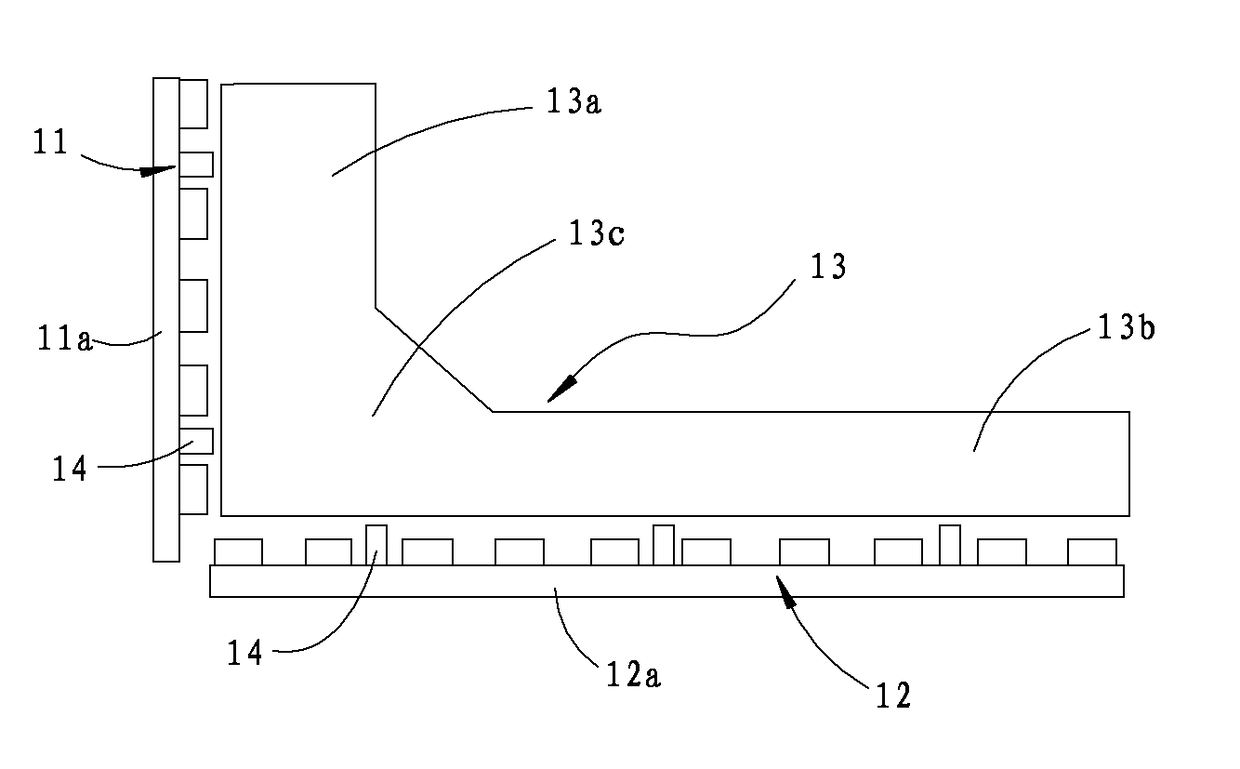 Backlight unit of high light coupling efficiency