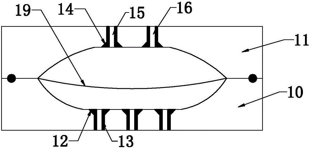 Overlap type large-displacement diaphragm compressor