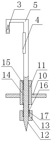 A positioning device for power poles and towers