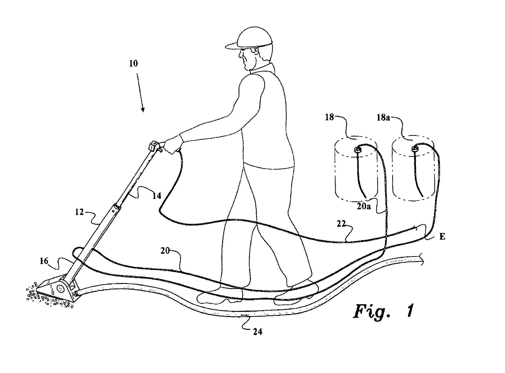 Indoor/outdoor cleaning system