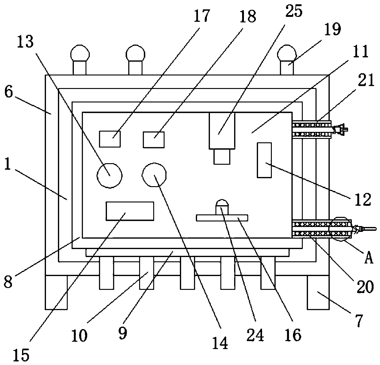 Fault alarm device for intelligent manufacturing