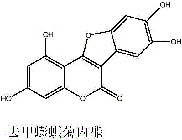 Application of demethylwedelolactone to preparation of medicine for resisting pulmonary fibrosis