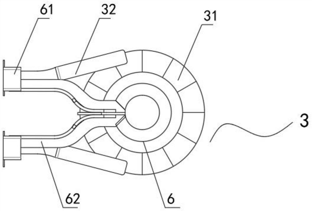 Composite steel high-frequency quenching method