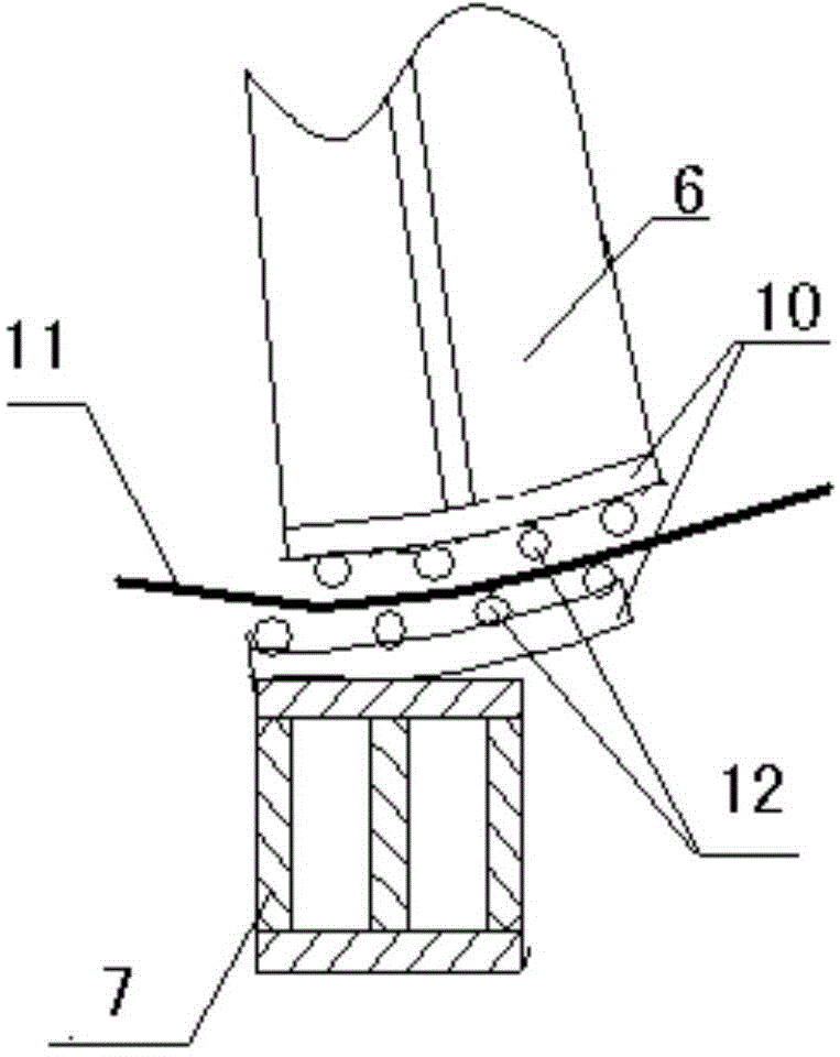 Constant-torque integral broken belt catching device and catching method thereof