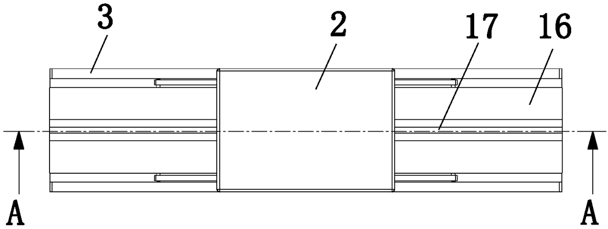 Stamping die for special-shaped parts