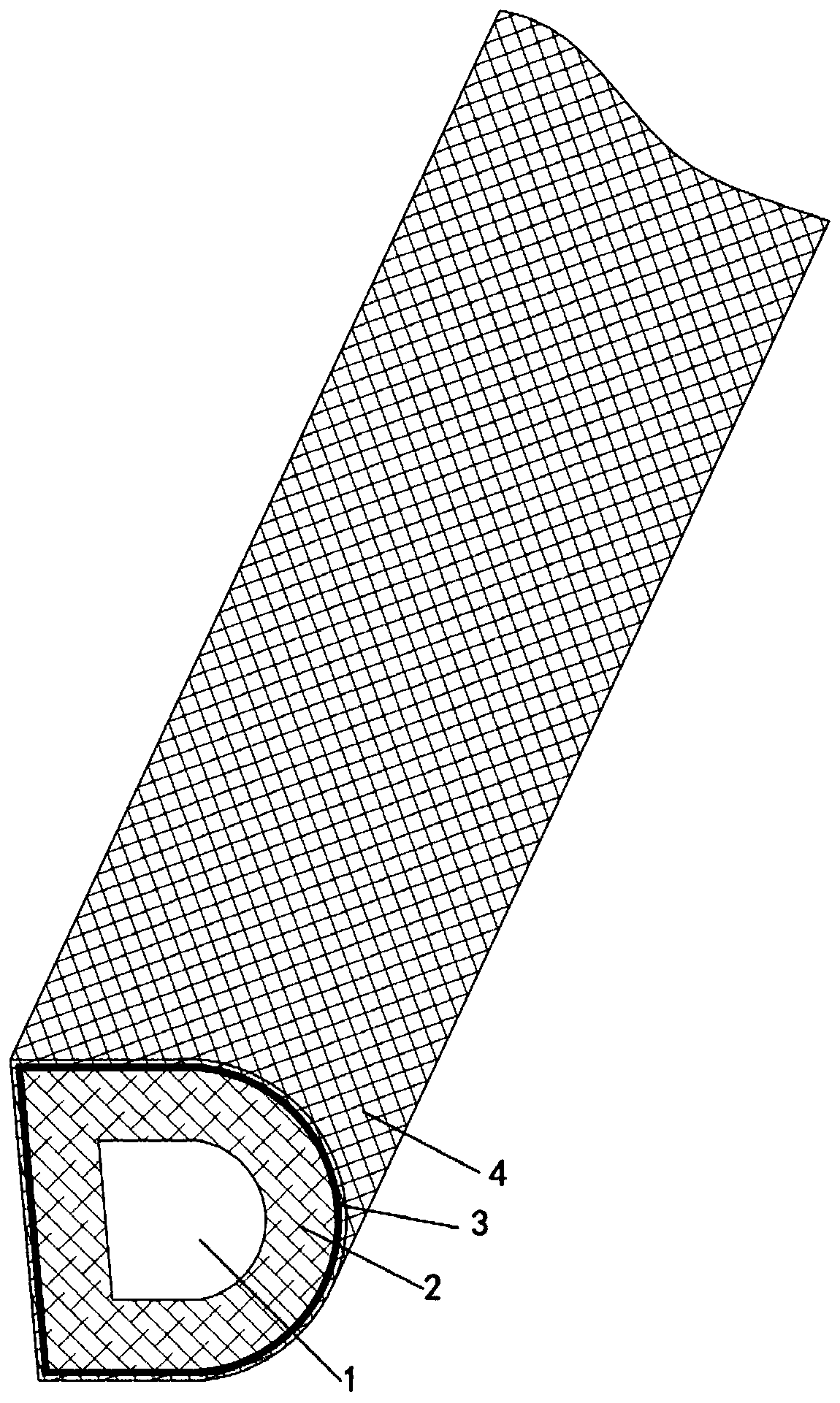 Metal weaving type conductive silica gel sleeve and preparation method thereof