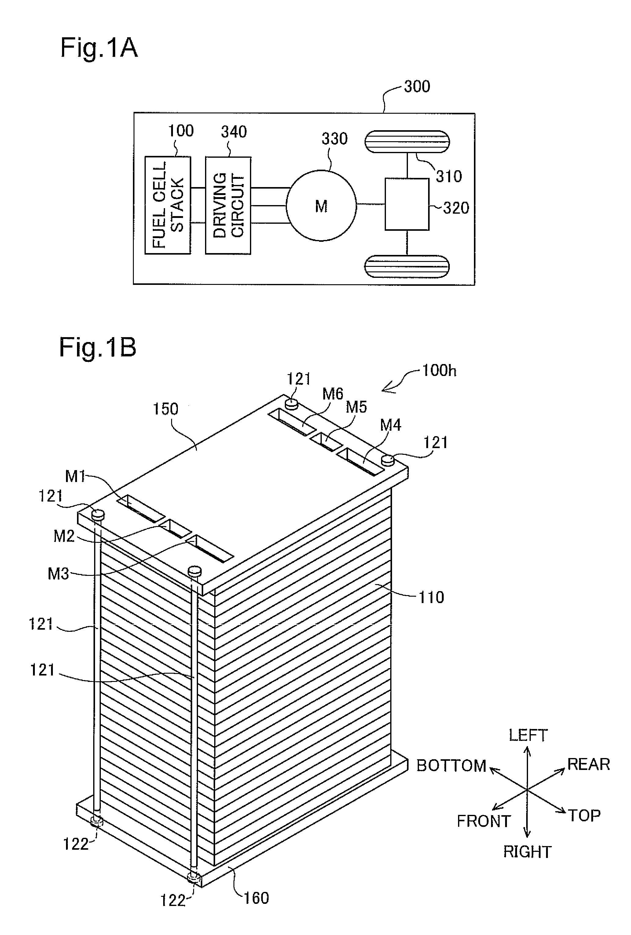 Fuel cell stack and vehicle equipped with fuel cell system