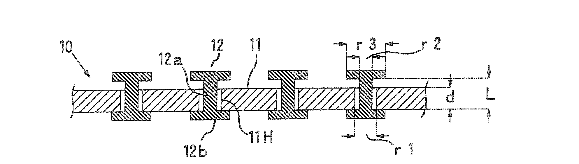 Composite conductive sheet, method for producing the same, anisotropic conductive connector, adapter, and circuit device electric inspection device