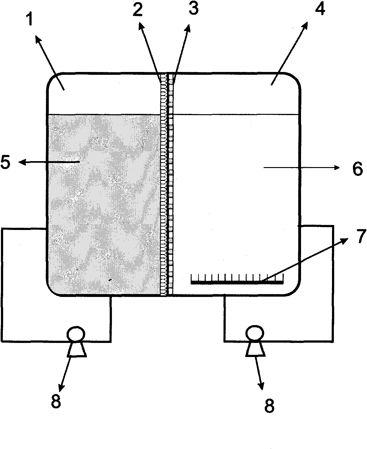Method for removing heavy metals in water by collaboration of dialysis through ion exchange membrane and chemical precipitation