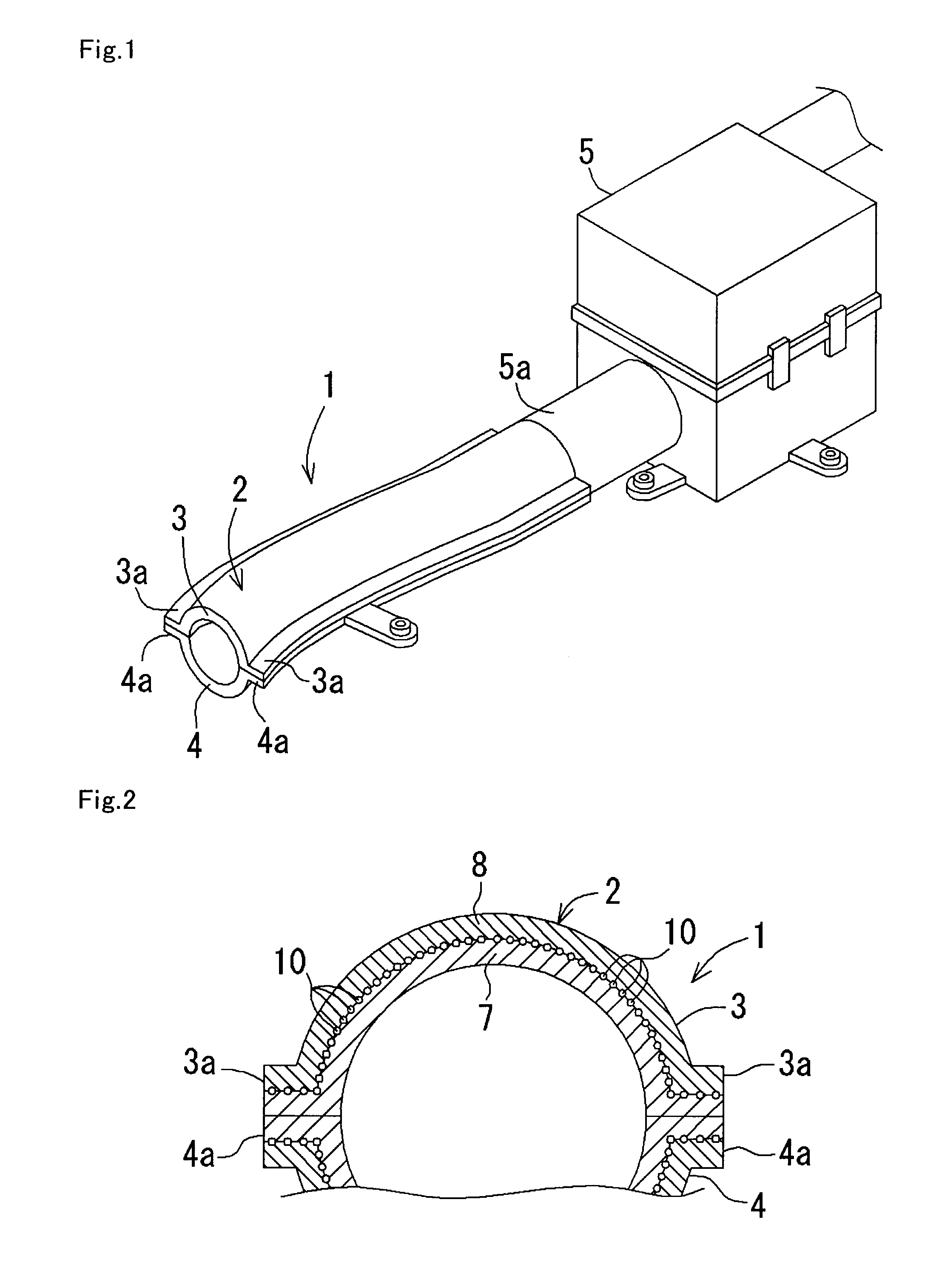 Duct and process for producing the same