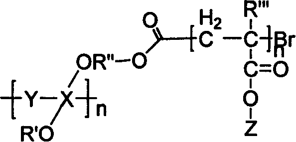 Comb type high molecular luminous material and its preparing method