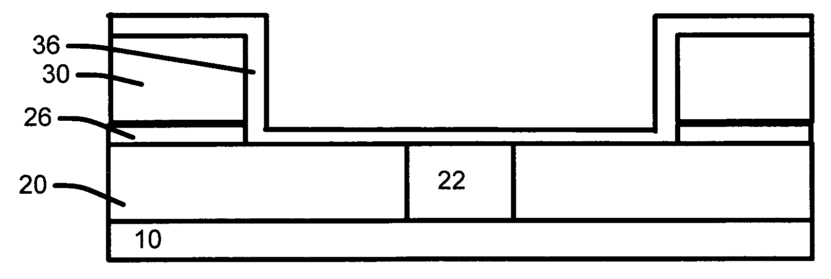 Structure and method of liner air gap formation