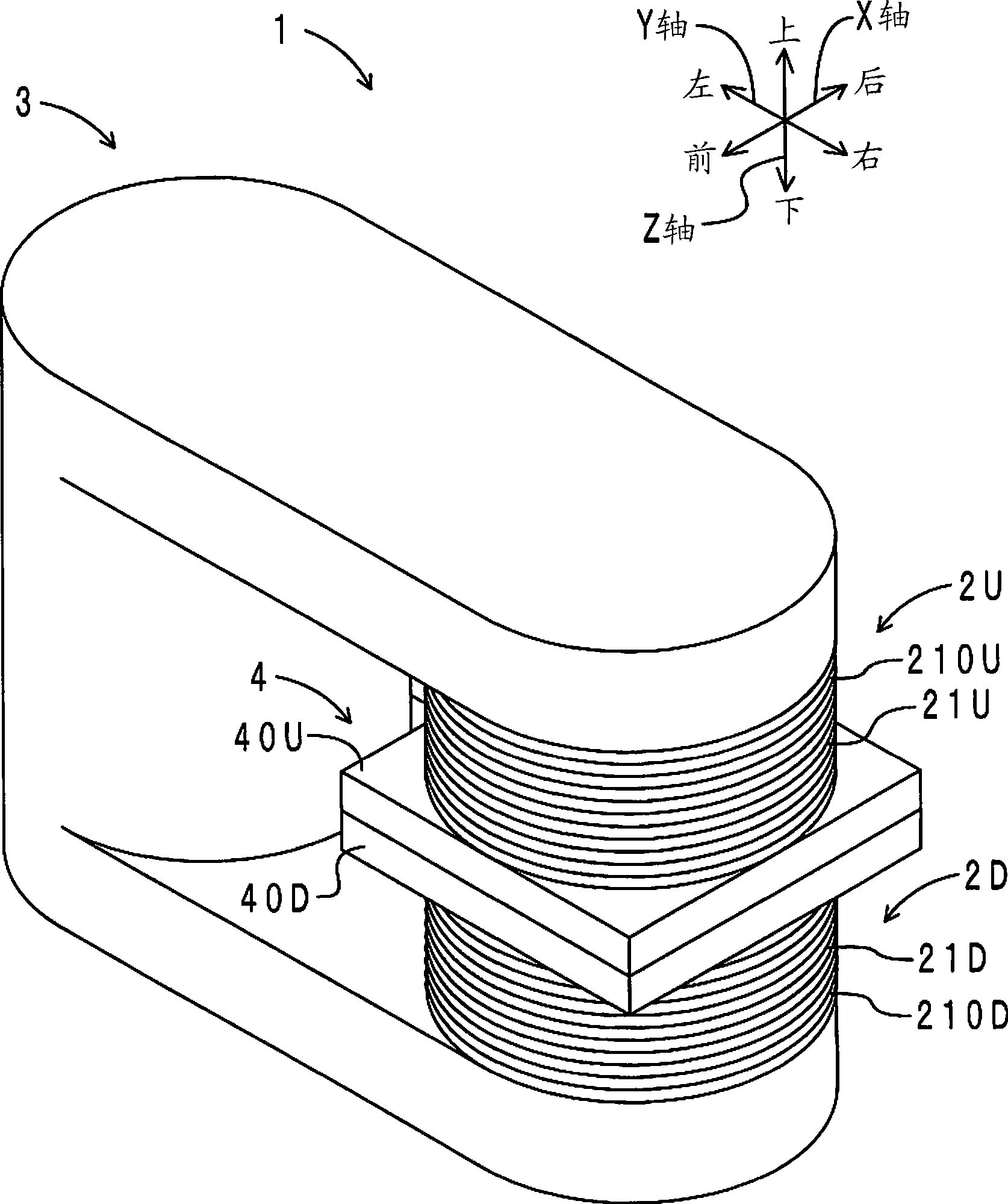 Urethane foam molded article, manufacturing method thereof, and magnetic induction foam molding apparatus