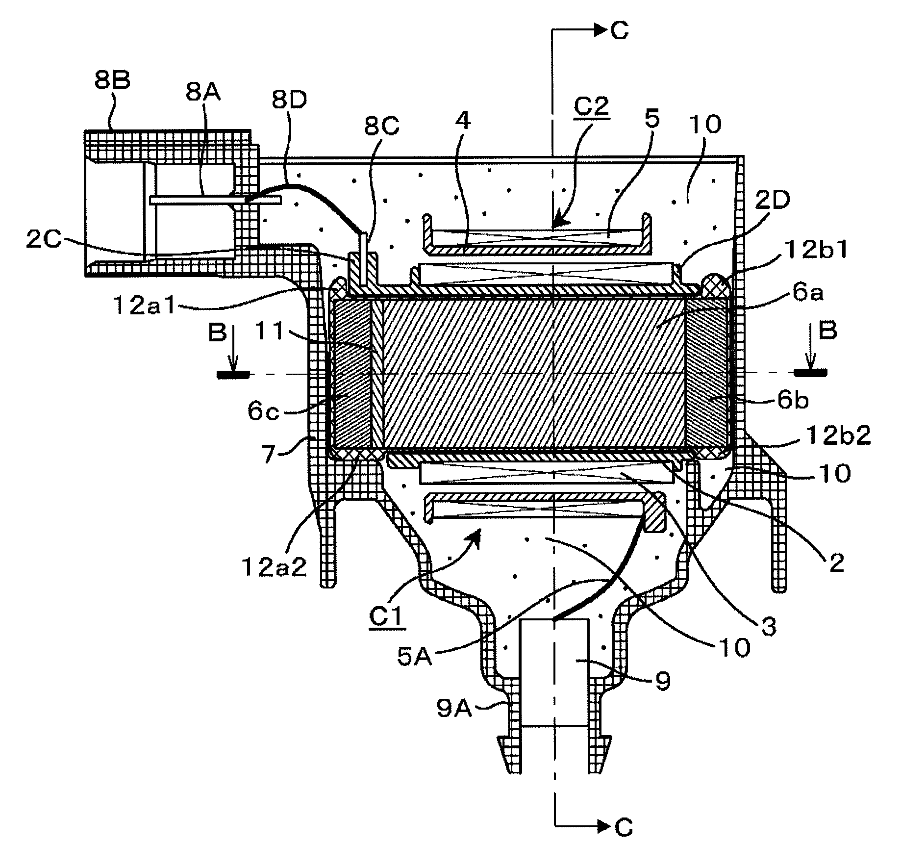 Ignition coil for internal combustion engine
