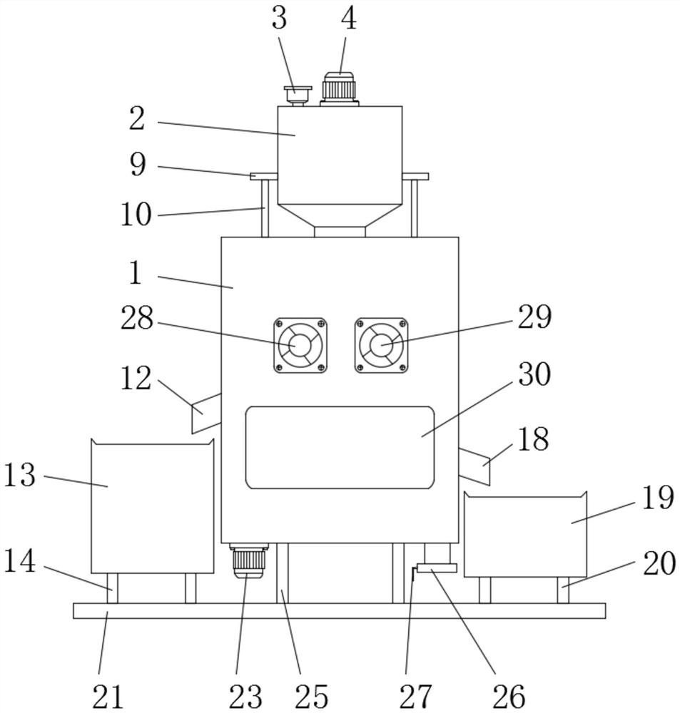 Novel catalyst granulation production device