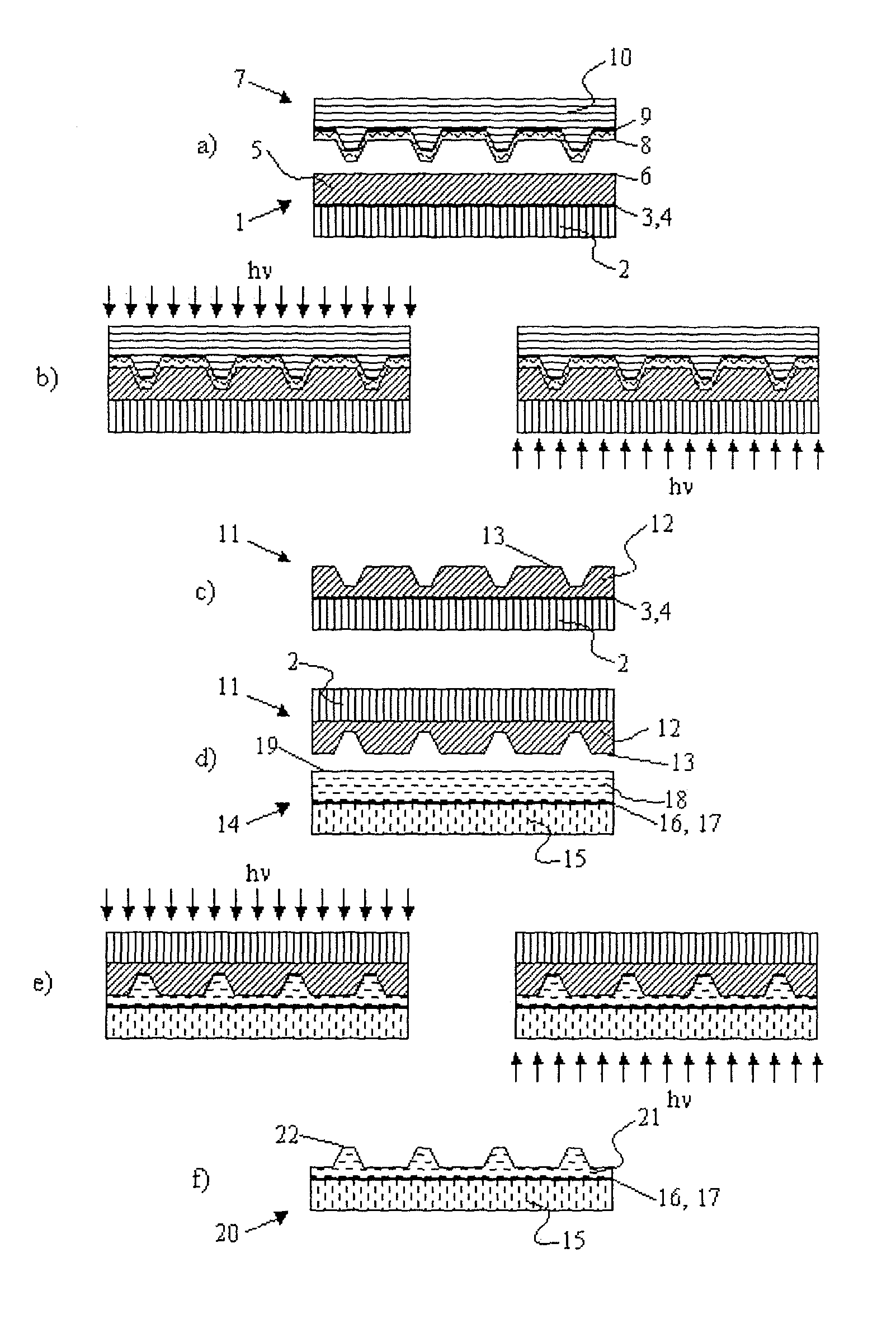 Process and method for modifying polymer film surface interaction