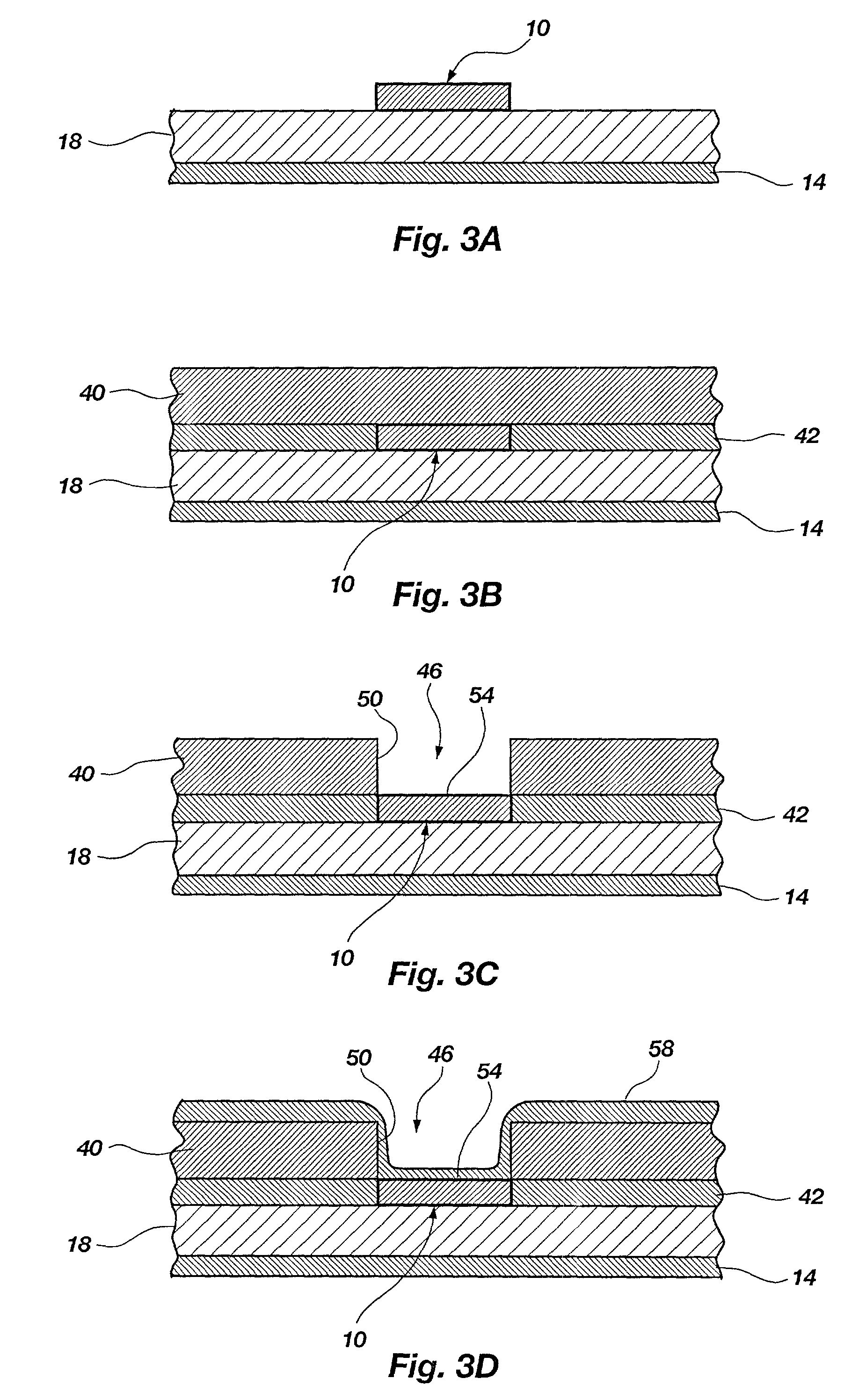 Method for fabricating cladding layer in top conductor