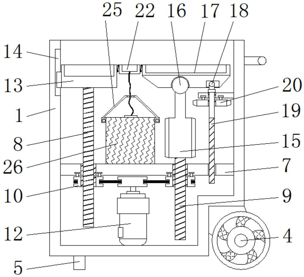 A detection device for the safety of fire-fighting power supply