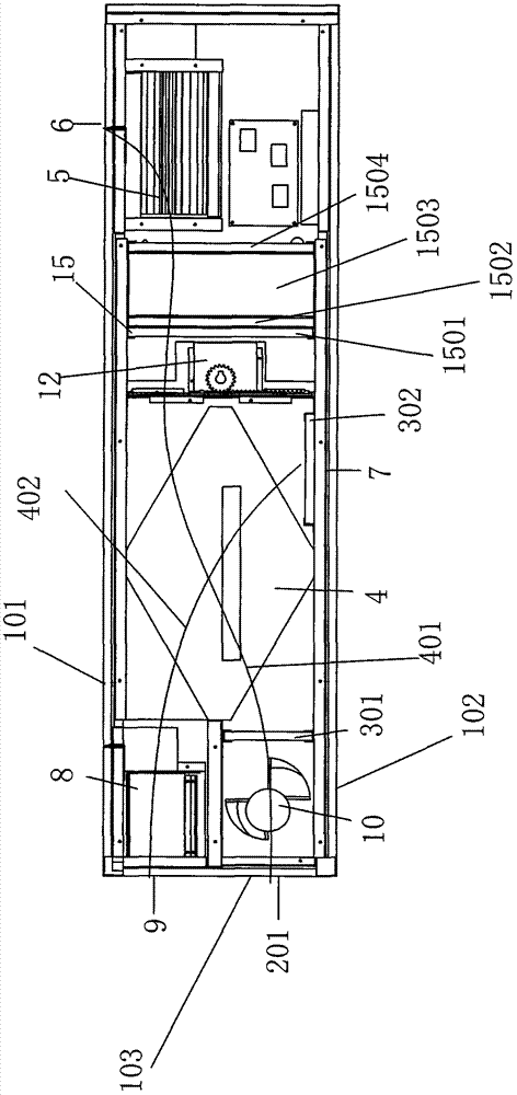 Wall-mounted fresh air purifier