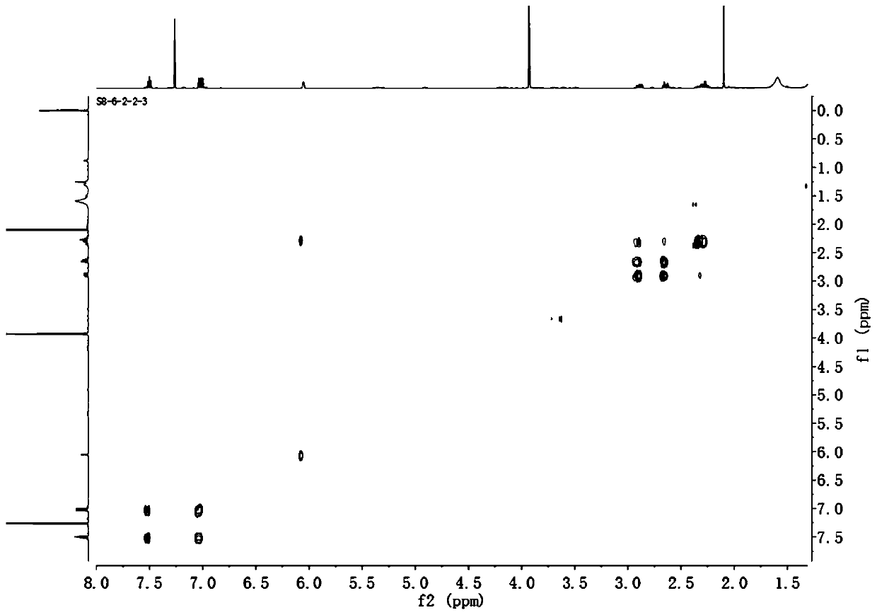 Marine-derived polyketone compound hypoxone A, preparation method thereof, and application of hypoxone A in preparation of anti-inflammatory drugs