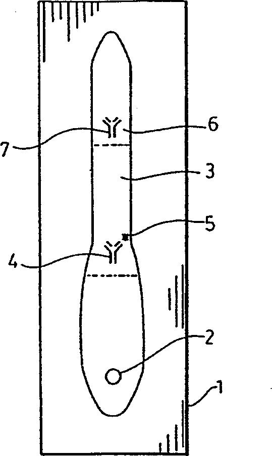 Analytical test device and method