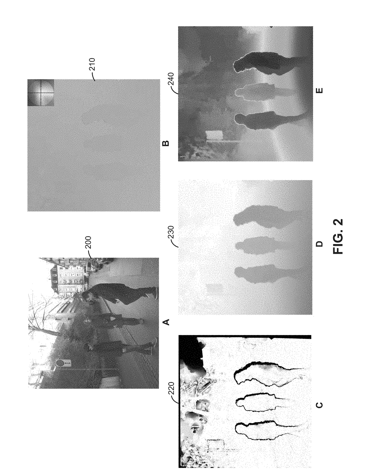 Video segmentation from an uncalibrated camera array