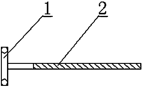 Outer wall strengthening rivet and outer wall strengthening method