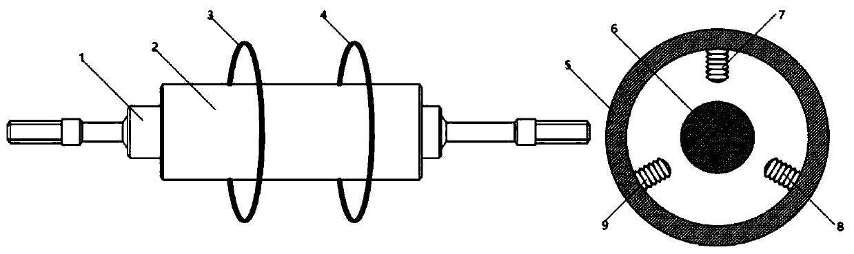 Integrated starter and generator double-winding permanent magnet motor for micro turbine
