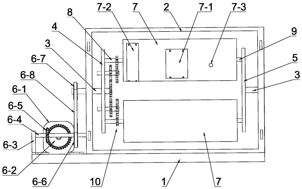 A kind of bearing steel ball surface strengthening processing equipment