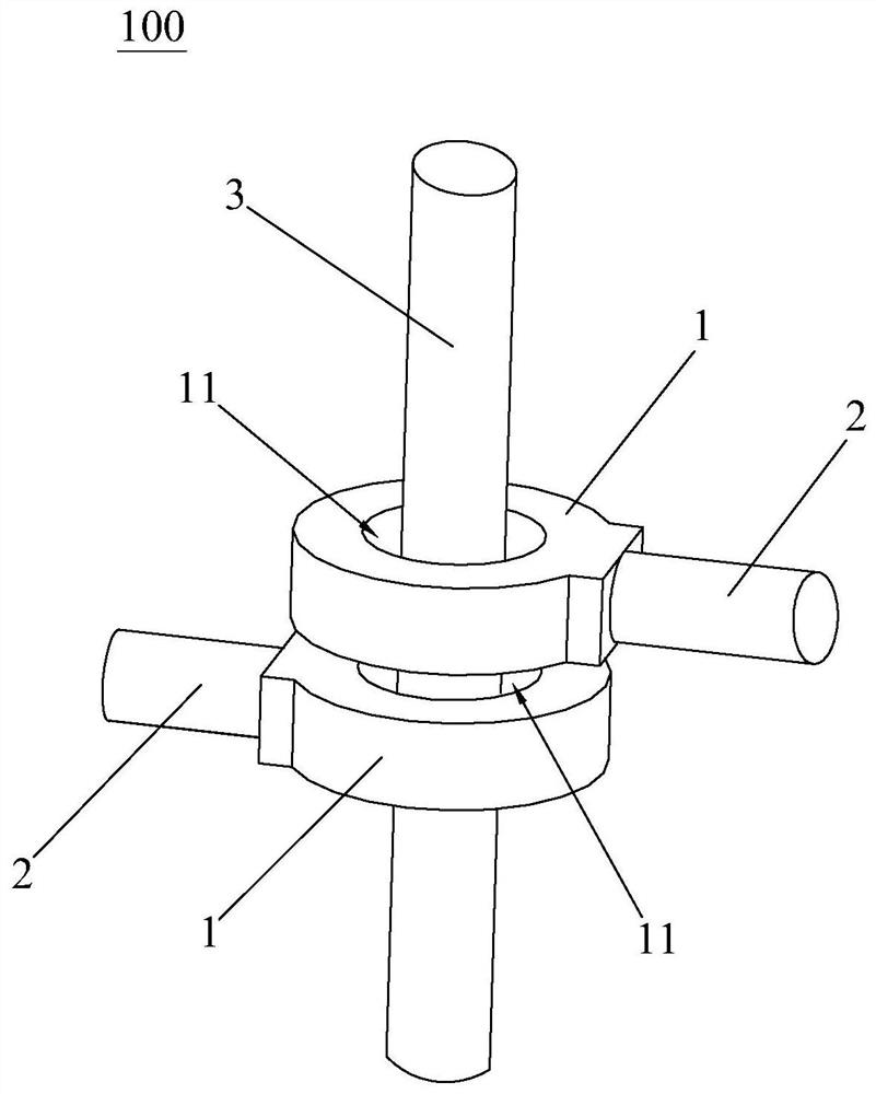 Fabricated shear wall connecting mechanism, shear wall and shear wall construction method