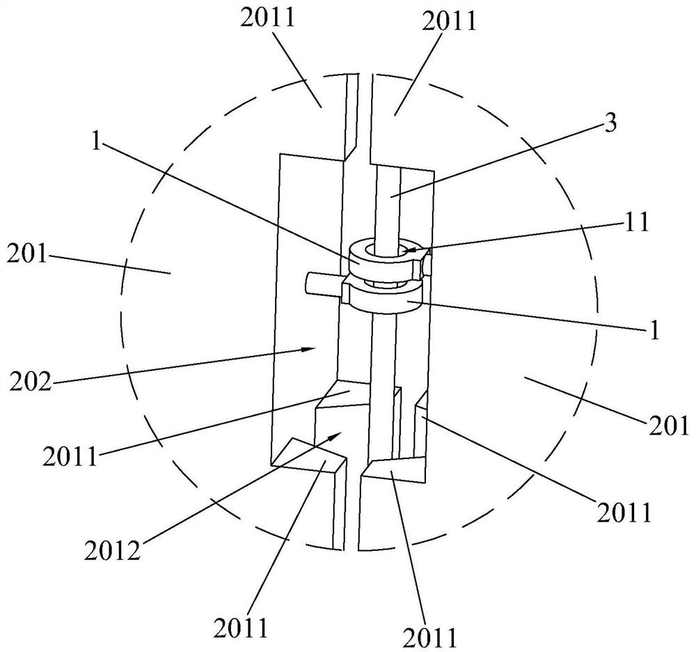 Fabricated shear wall connecting mechanism, shear wall and shear wall construction method