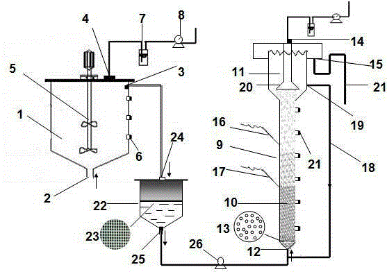 Anaerobic fermentation biogas recovery reaction device and recovery method for agricultural organic waste