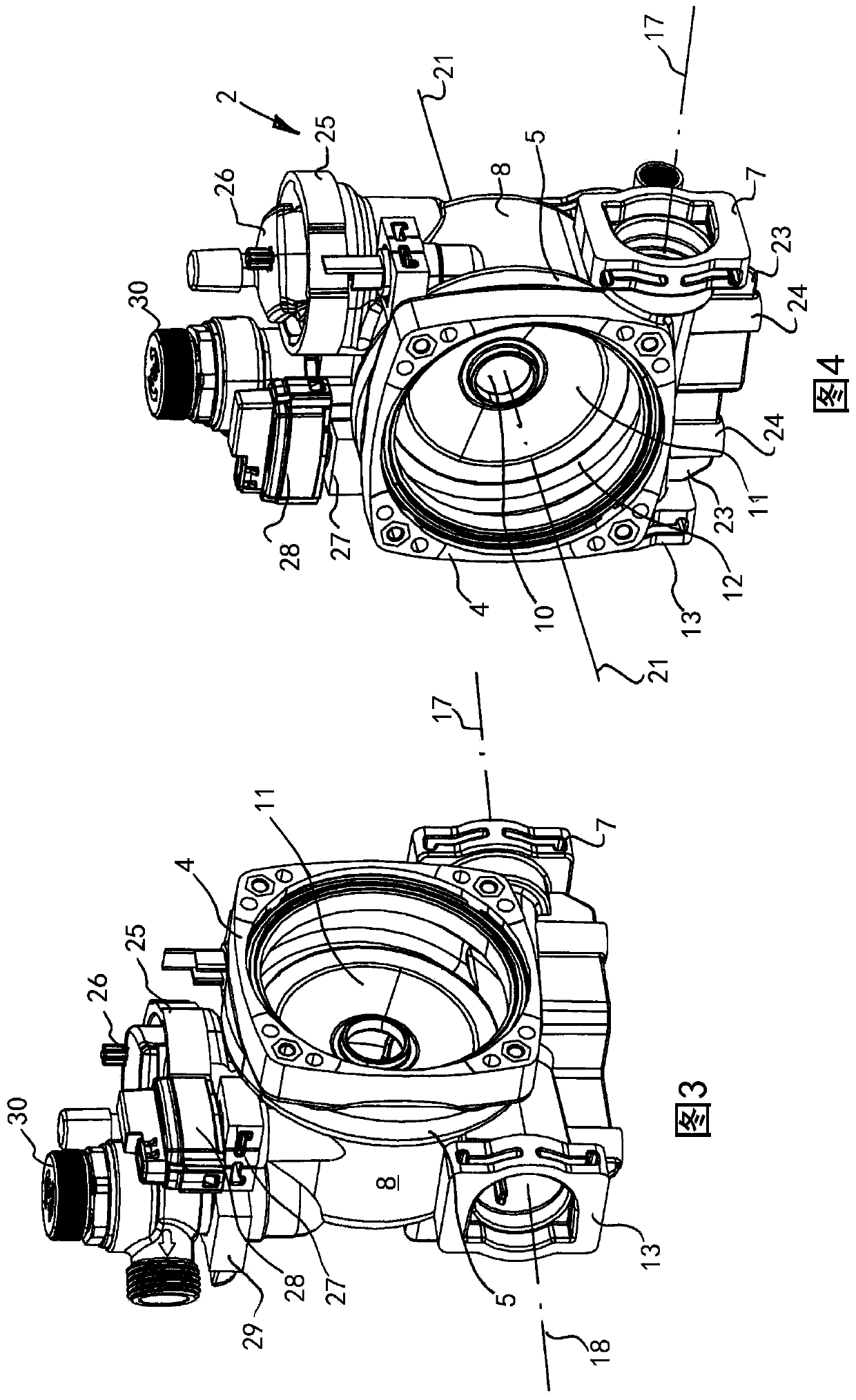 pump housing