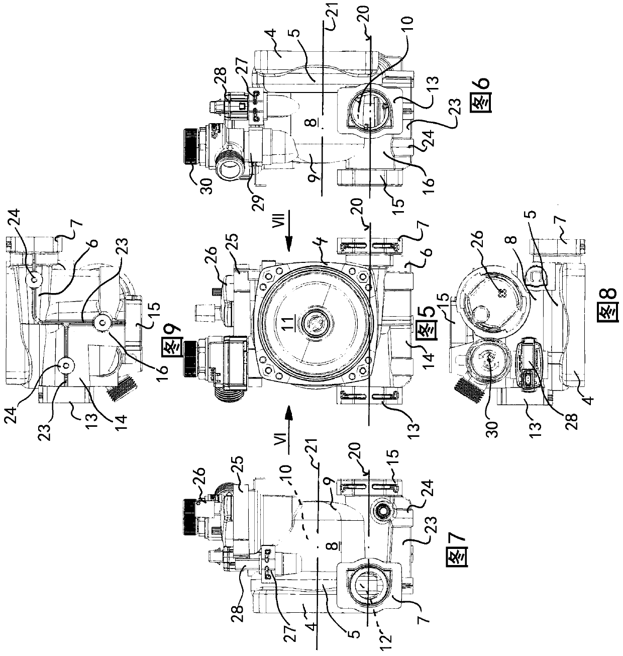 pump housing